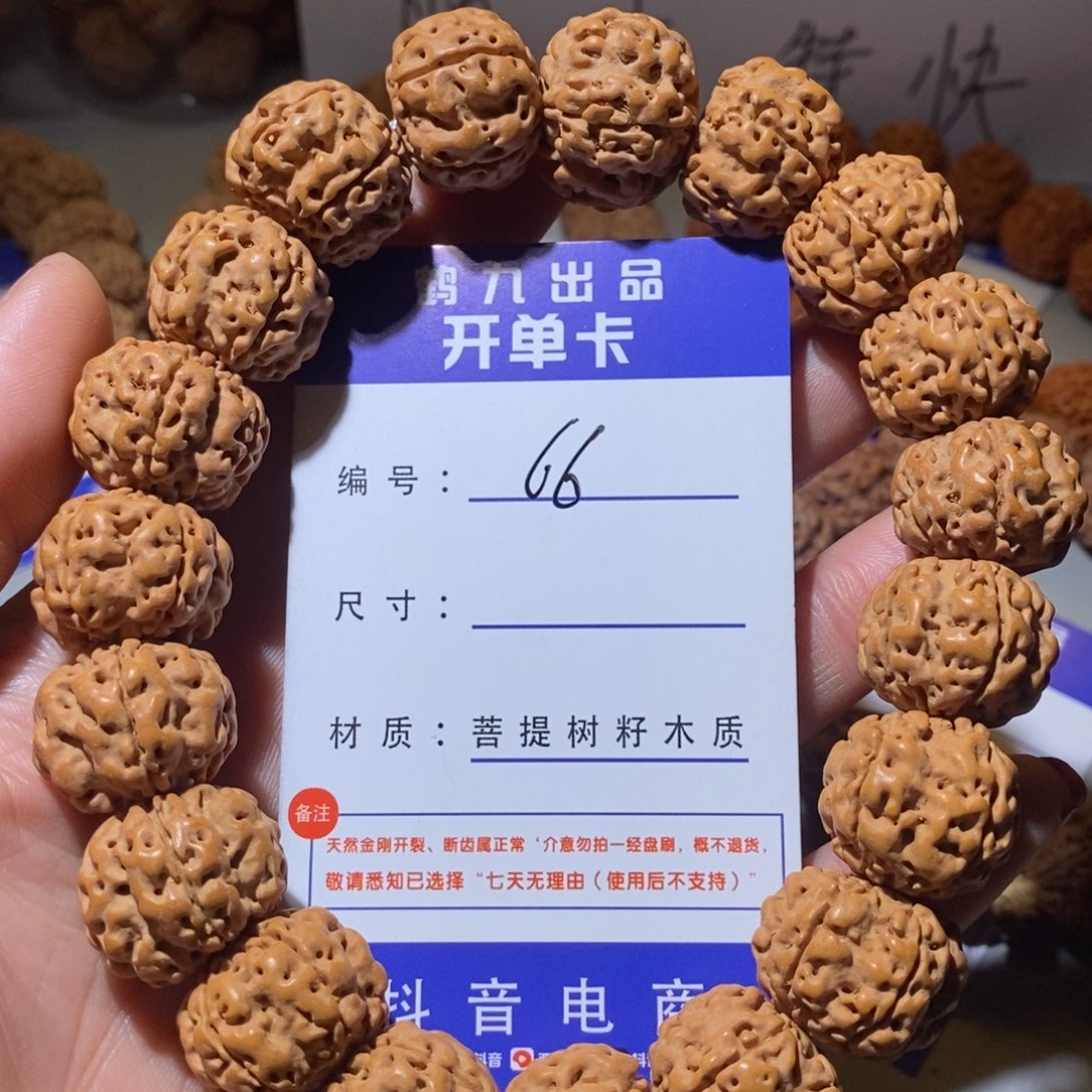金刚菩提吊坠66号尺寸19