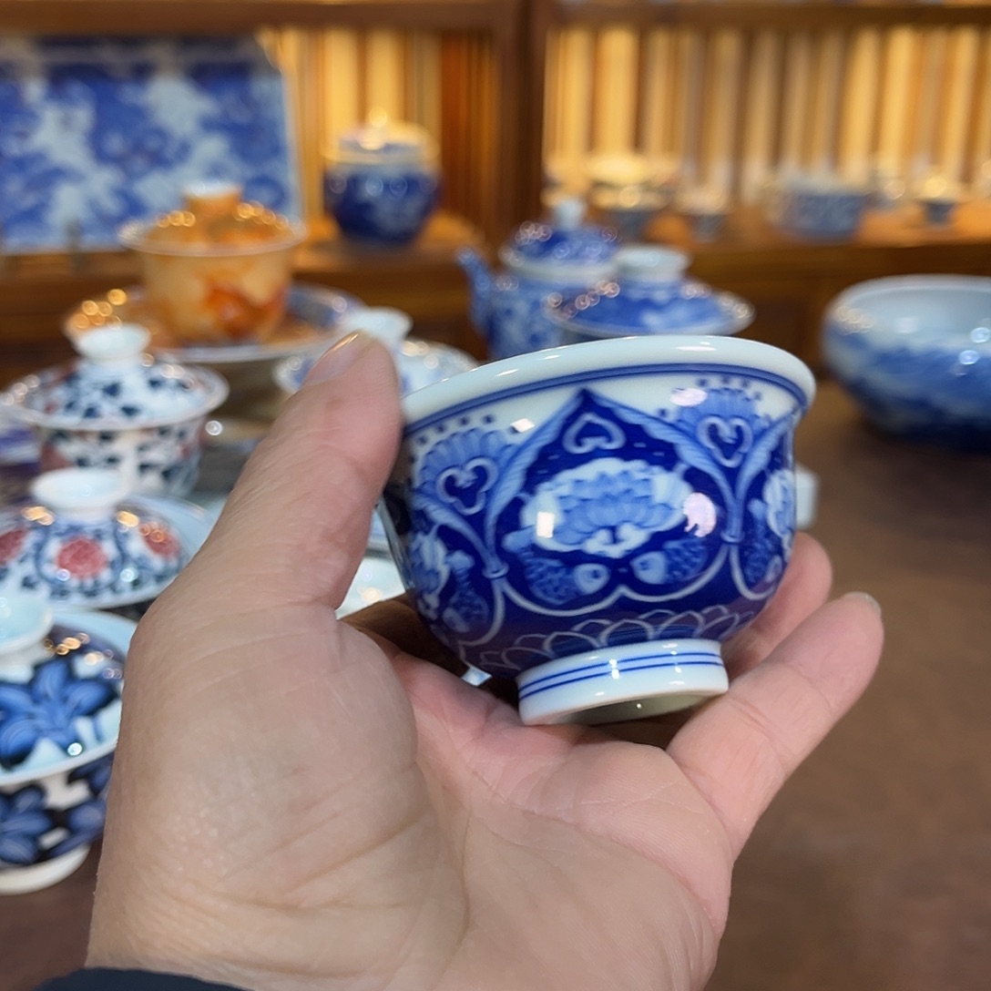 錡镇堂手工手绘杯