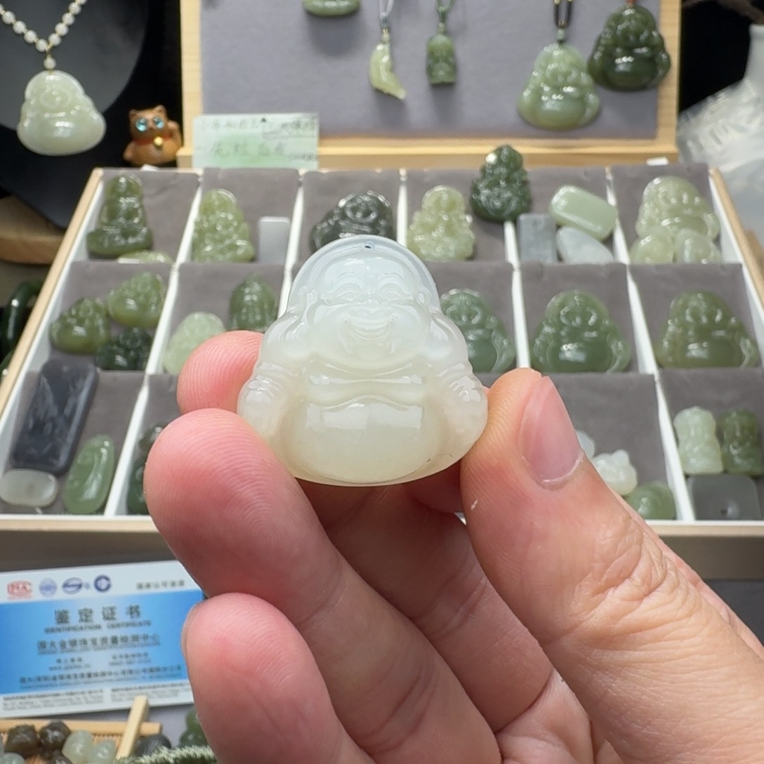 和田玉颈饰未镶嵌「***.