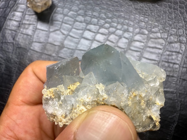 海蓝宝小晶簇摆件