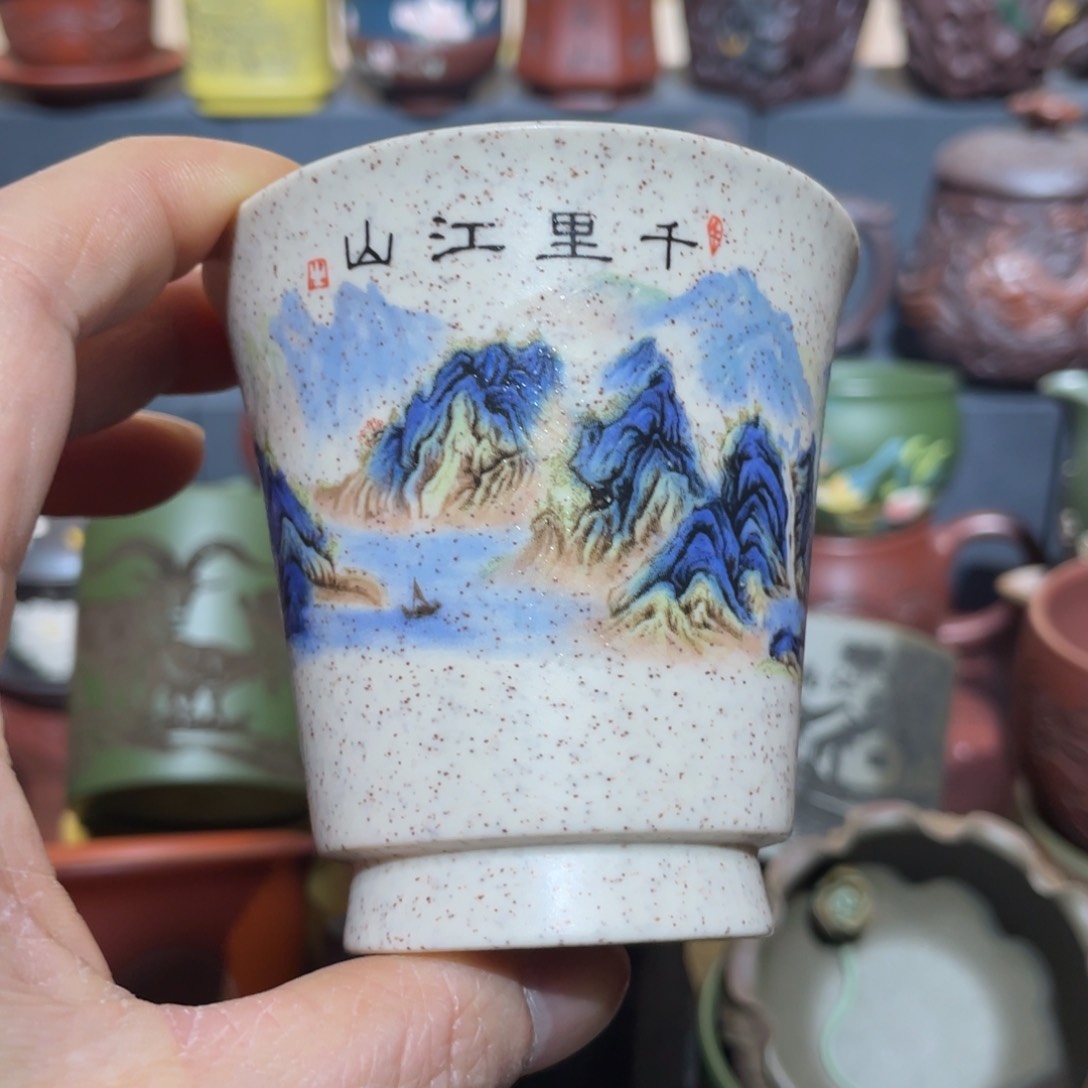 原矿紫砂手工主人杯