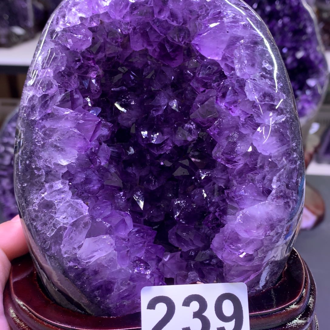 水晶水晶摆件未镶嵌玉*