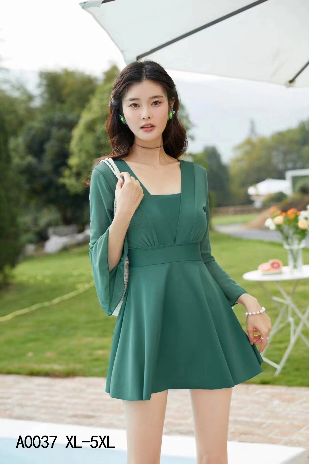 皇子精选｜女款加肥加大款连体泳衣
