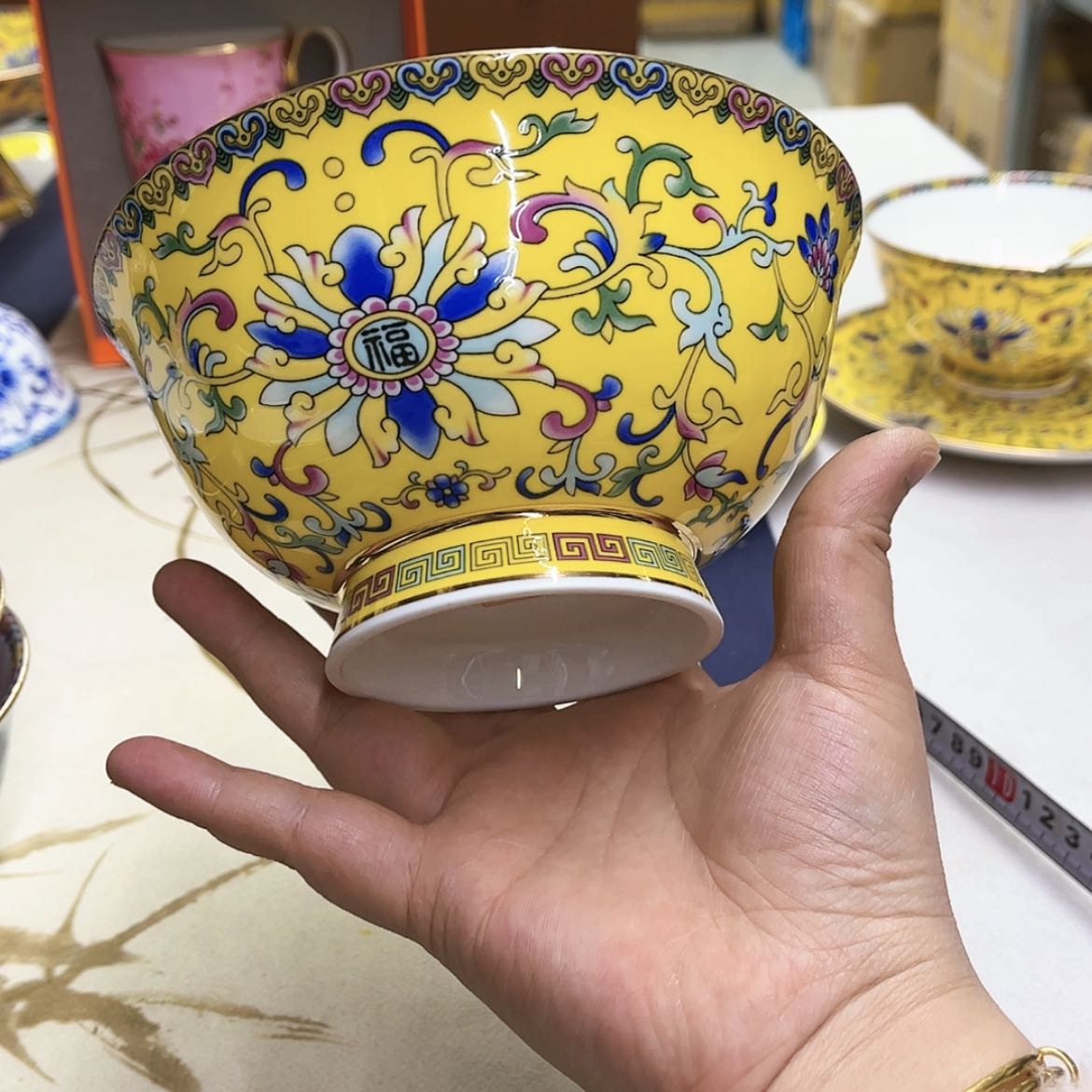 【闪购商品】珐琅6英寸2黄。。。。。。