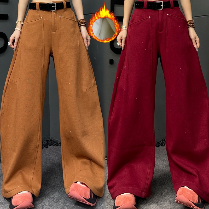 【亿火】常规时尚百搭弯刀阔腿裤-G10-36730