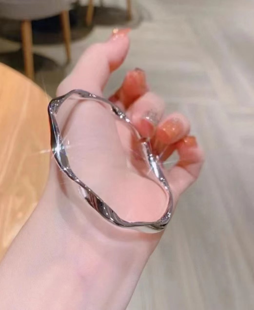 足银银制品 足银银制品 【929】莫比乌斯手镯