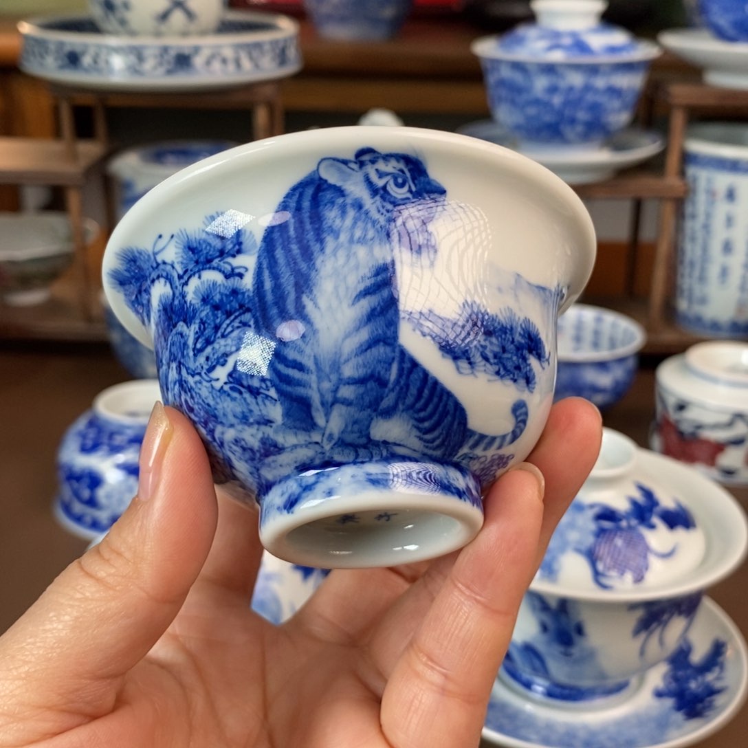 景德镇陶瓷手工手绘