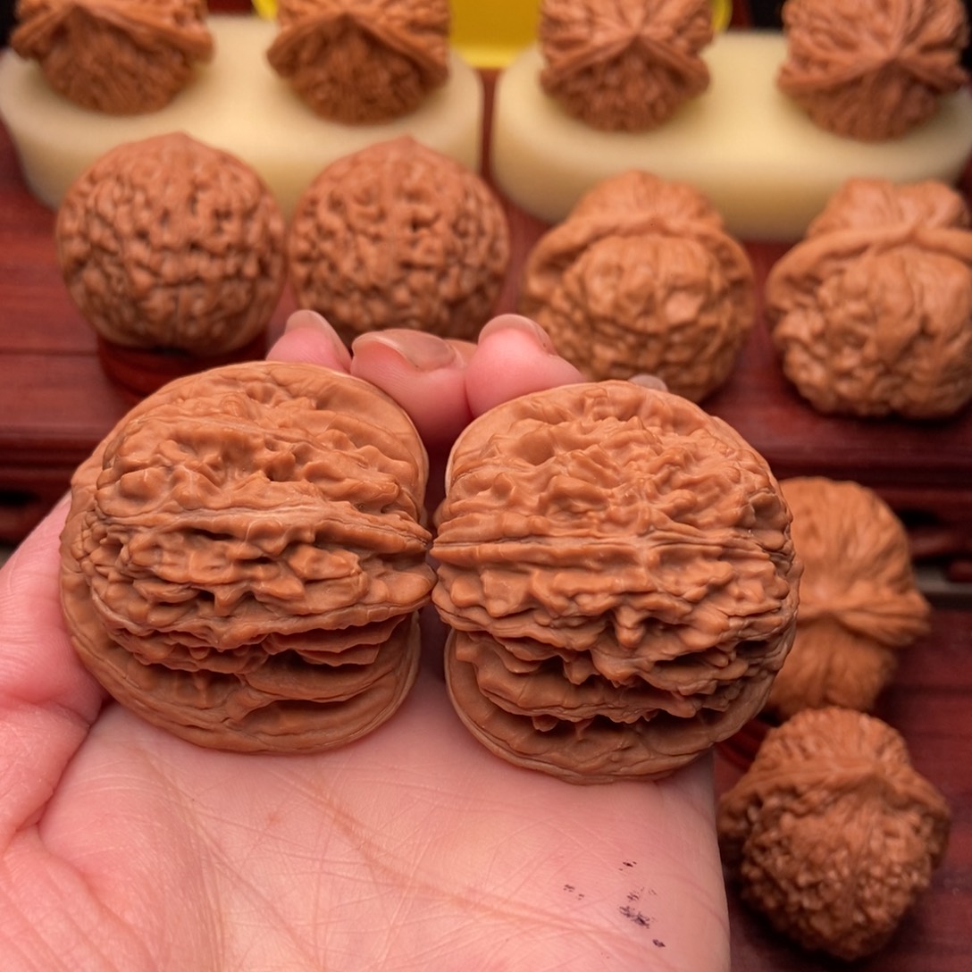 桃核把件领****备平谷山地楼44