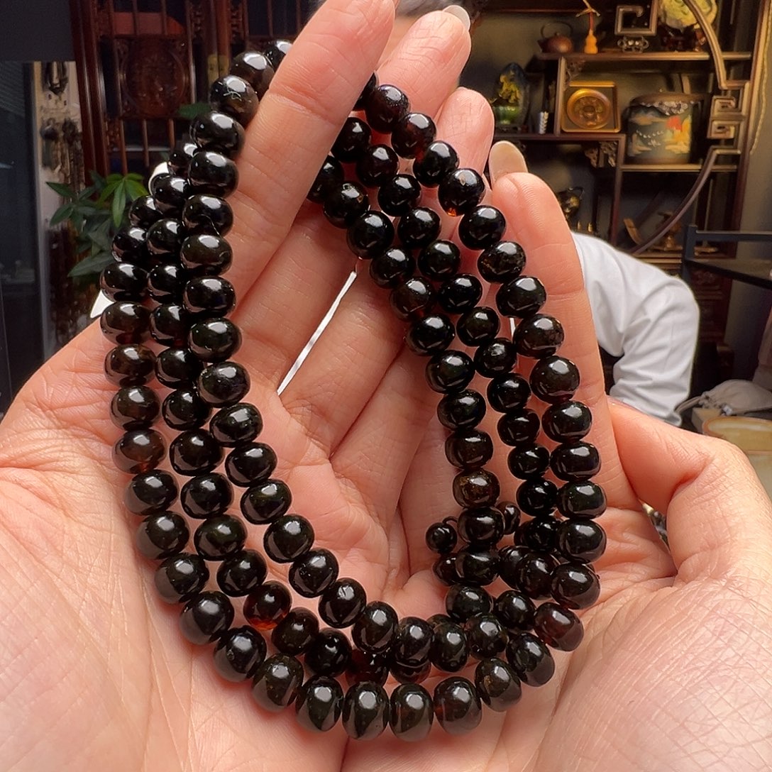 琥珀未镶嵌裸石抚顺琥珀20598八