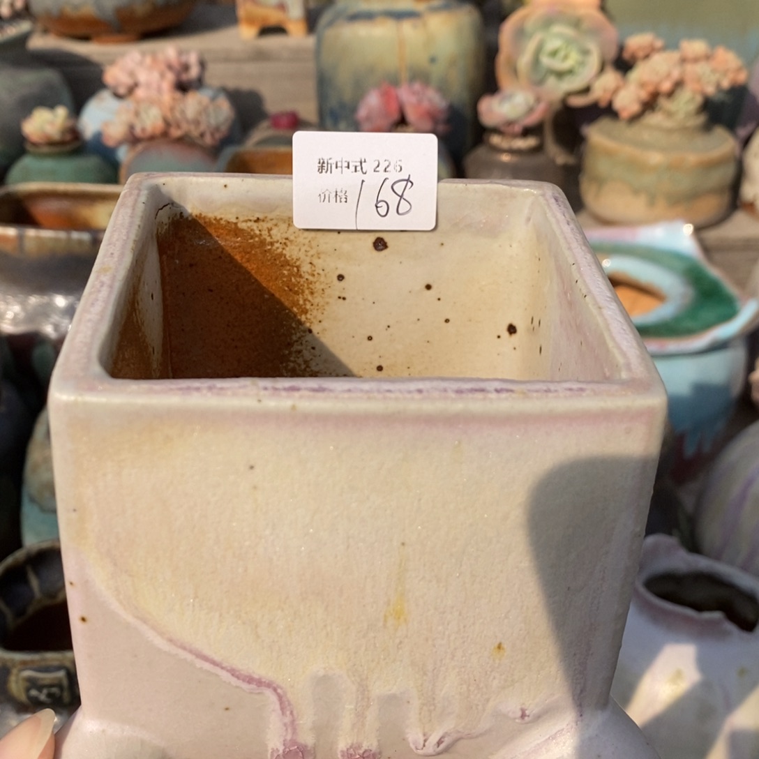 粗砂花盆1987盆新中式226