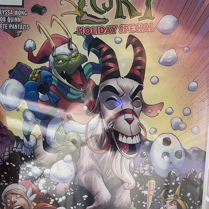 十字绣圣诞节洛基鳄鱼笑