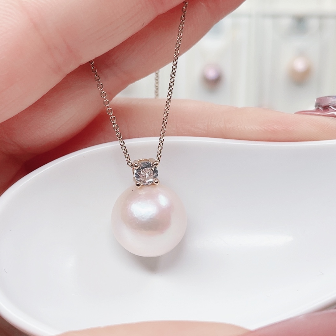 淡水珍珠合金吊坠(赠链)