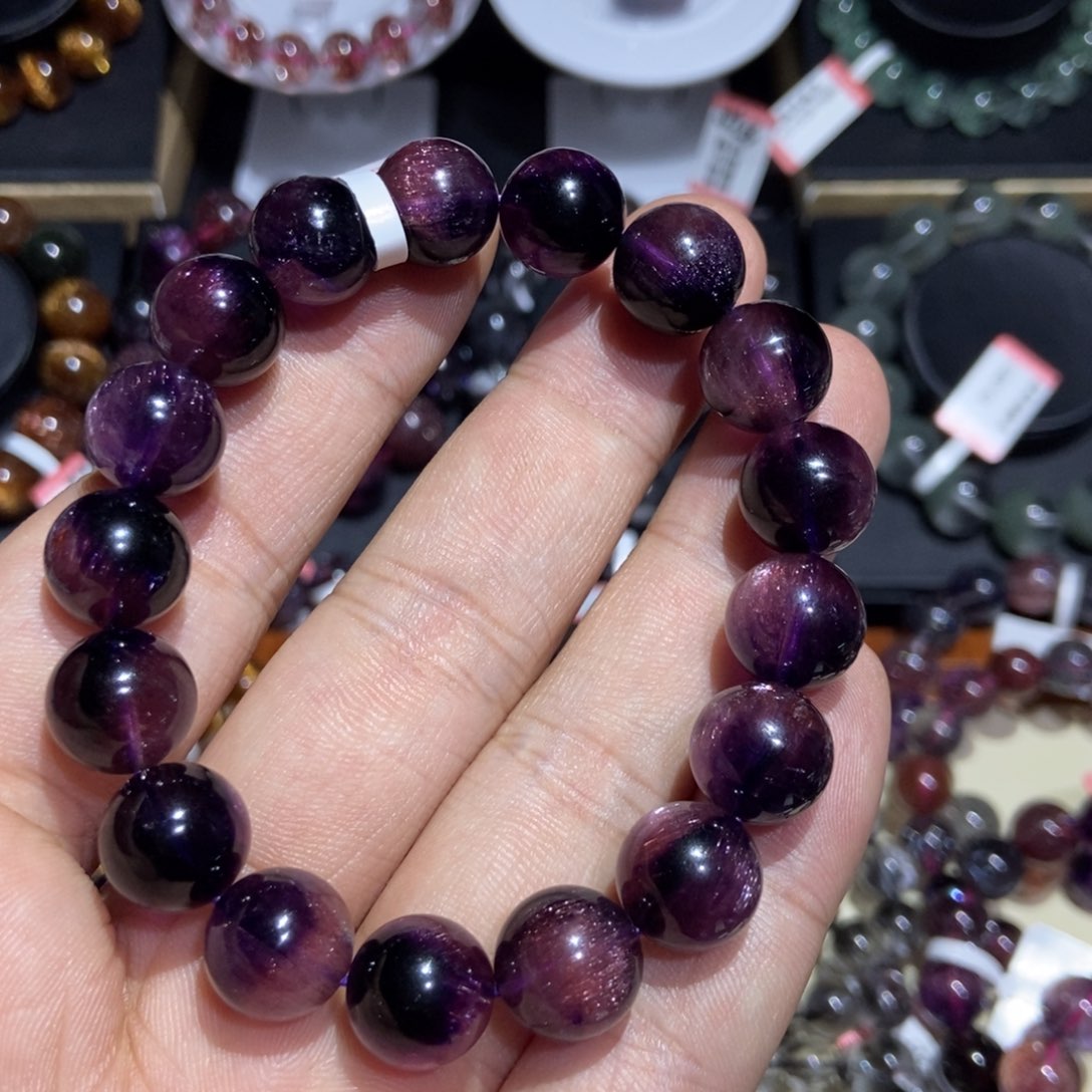 水晶手串未镶嵌✨***✨紫橘