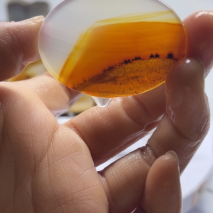 玛瑙/玉髓未镶嵌吊坠(不含链)