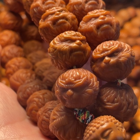 手串猴头核桃无***偶舞台