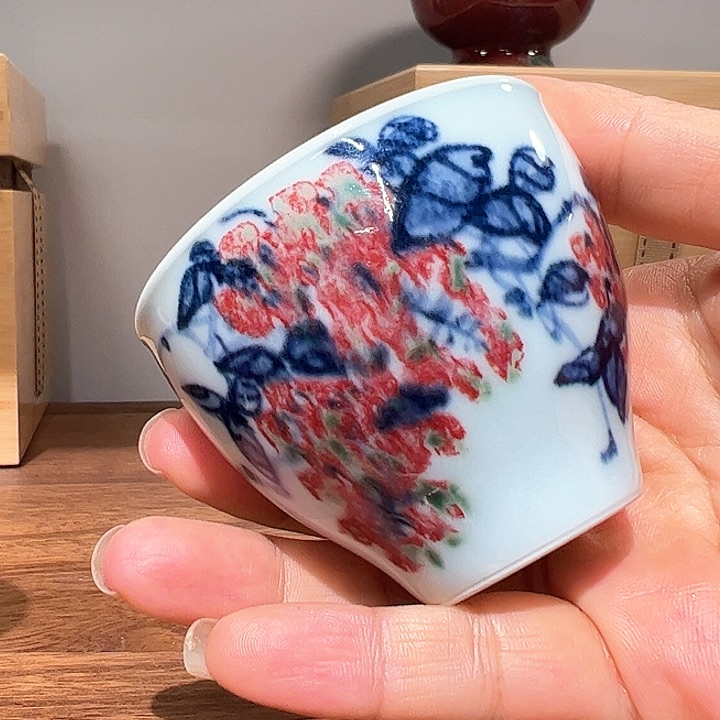 青花釉里红答谢款80c c