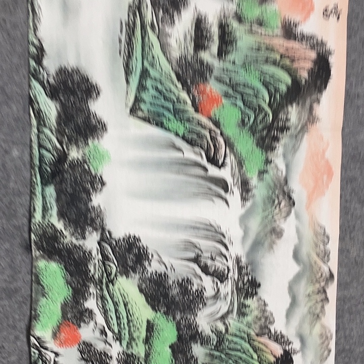 国画霍志楠老师手绘山水