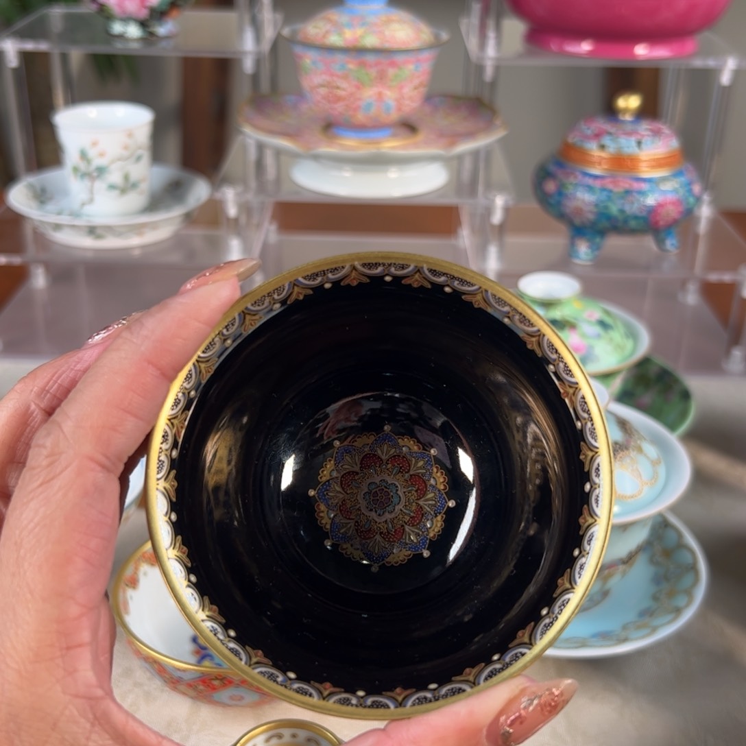 喵纯手工手绘 高端茶器