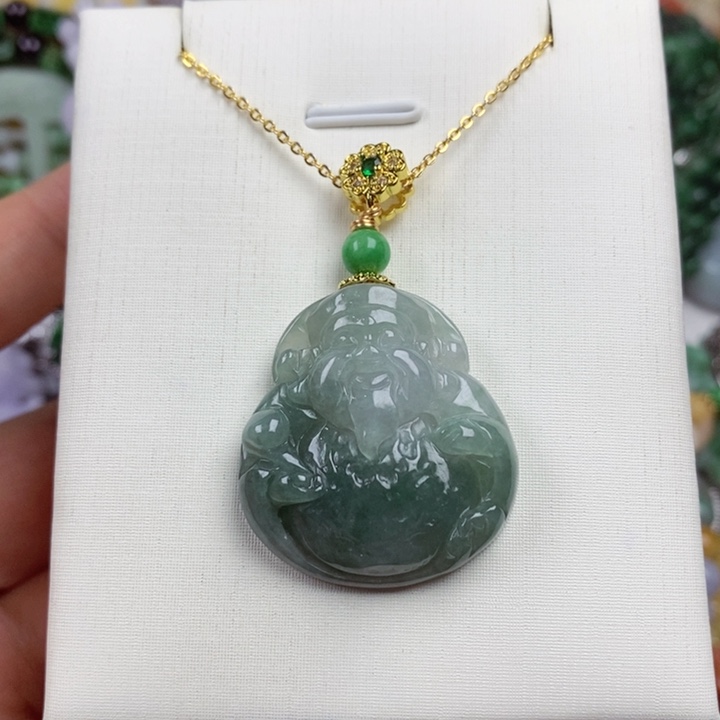 吊坠(赠链)未镶嵌翡翠
