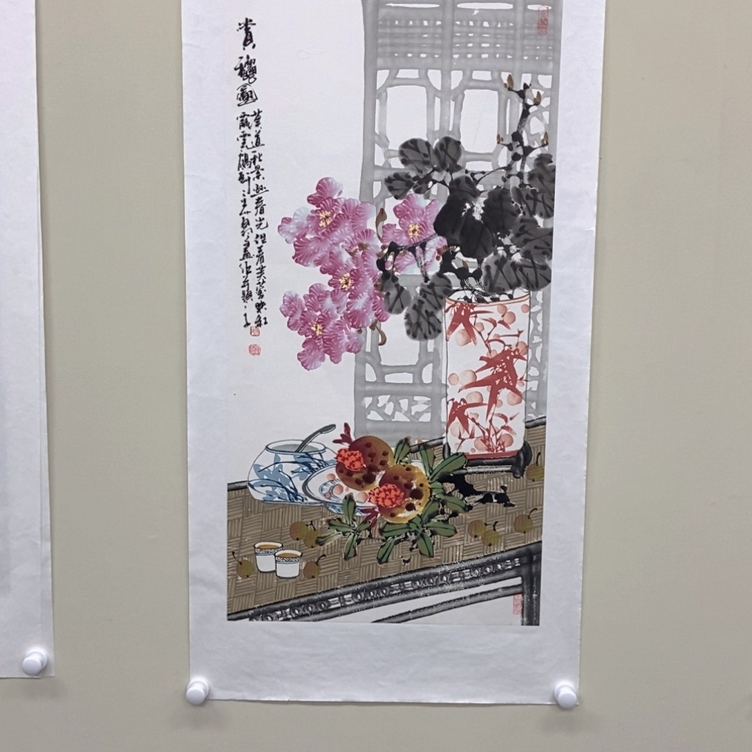 国画陈党明三尺精品佳作