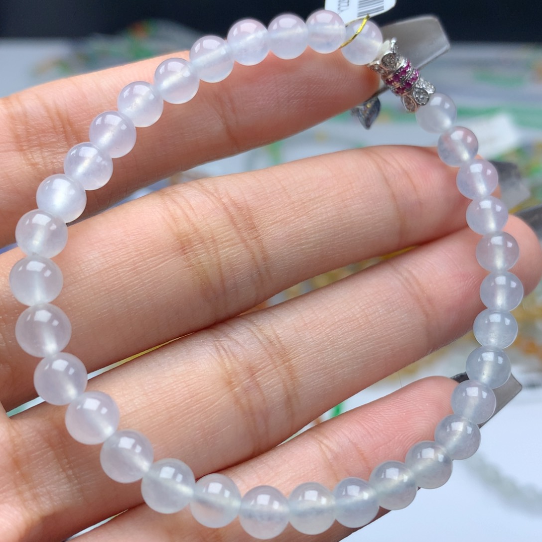 翡翠手链未镶嵌卡