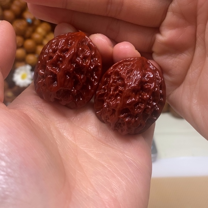 吊坠文玩核桃野狼