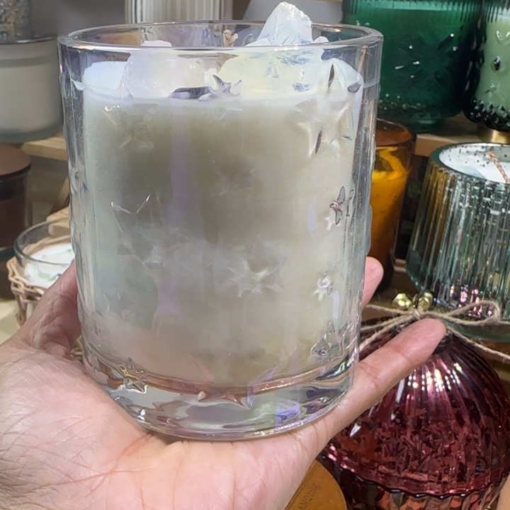 知***意玻璃/陶瓷小雏菊香薰蜡烛