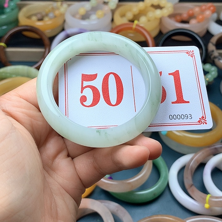 石英质玉（黄龙玉）未镶嵌手镯