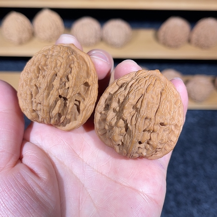 碧***舟吊坠桃核怀柔麦穗虎头