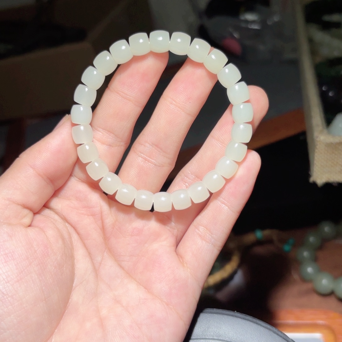 和田玉手链未镶嵌