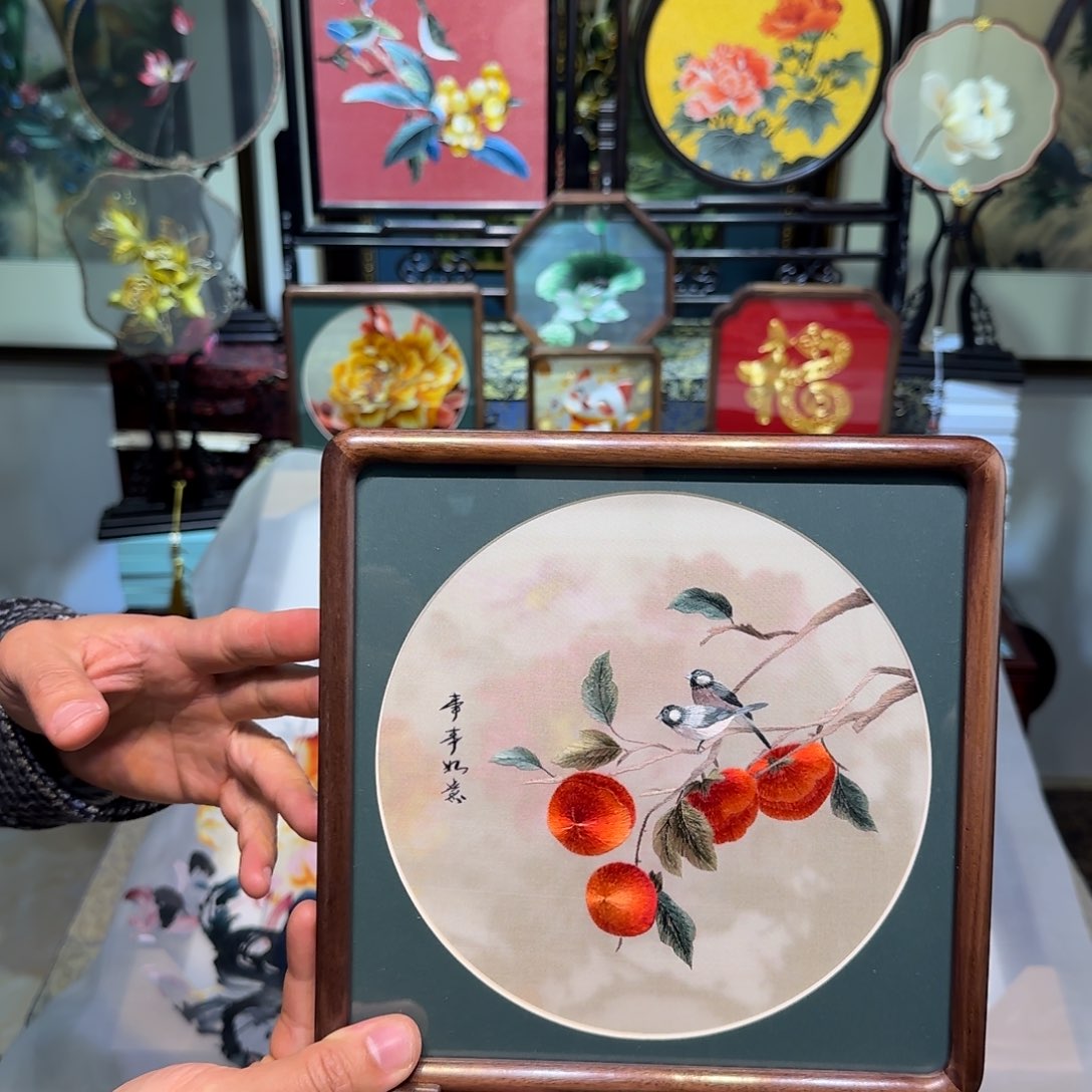 刺绣刺绣工艺精湛