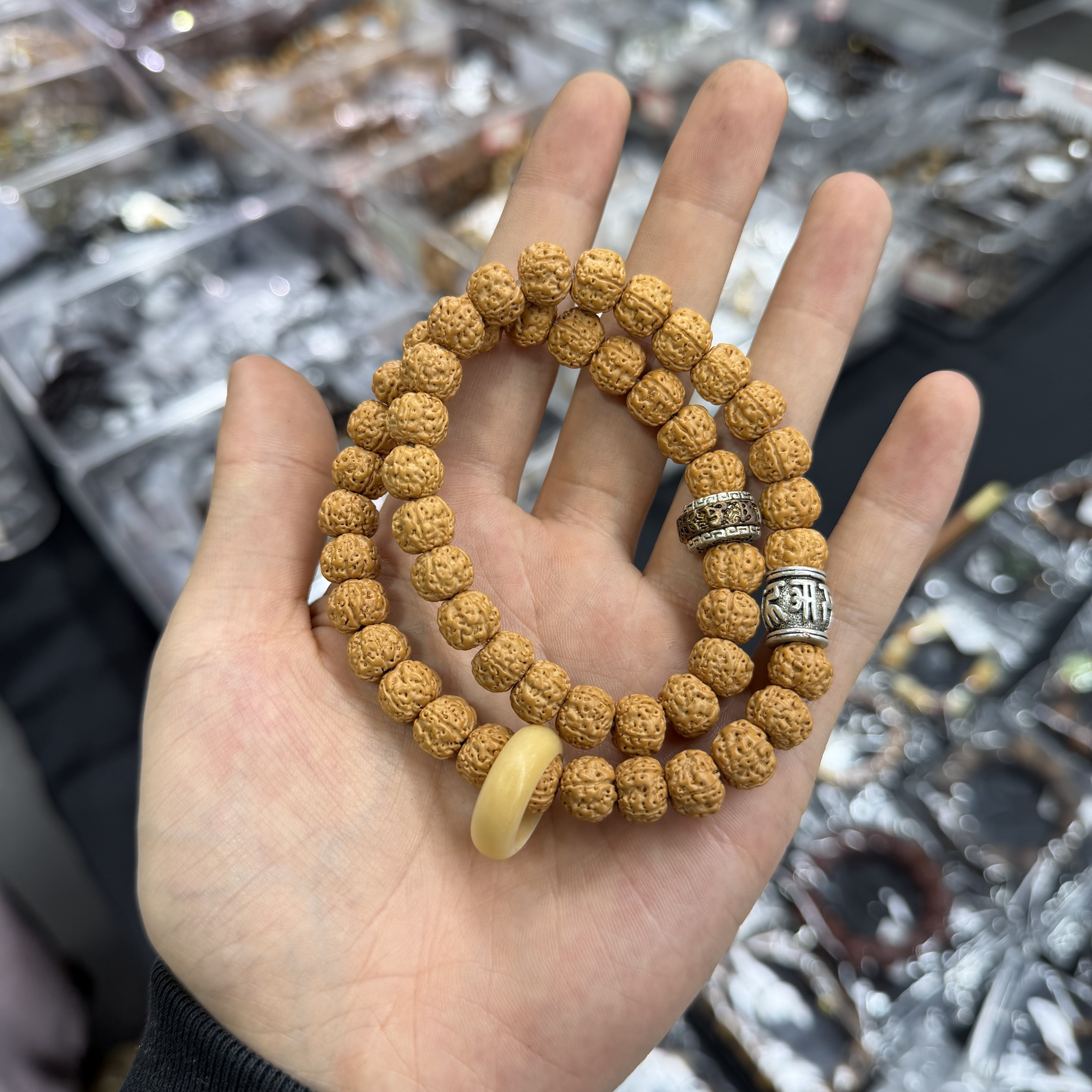 【书汐文创】高端客订1.0 金刚手持六子真言跑环【849】【无礼盒】