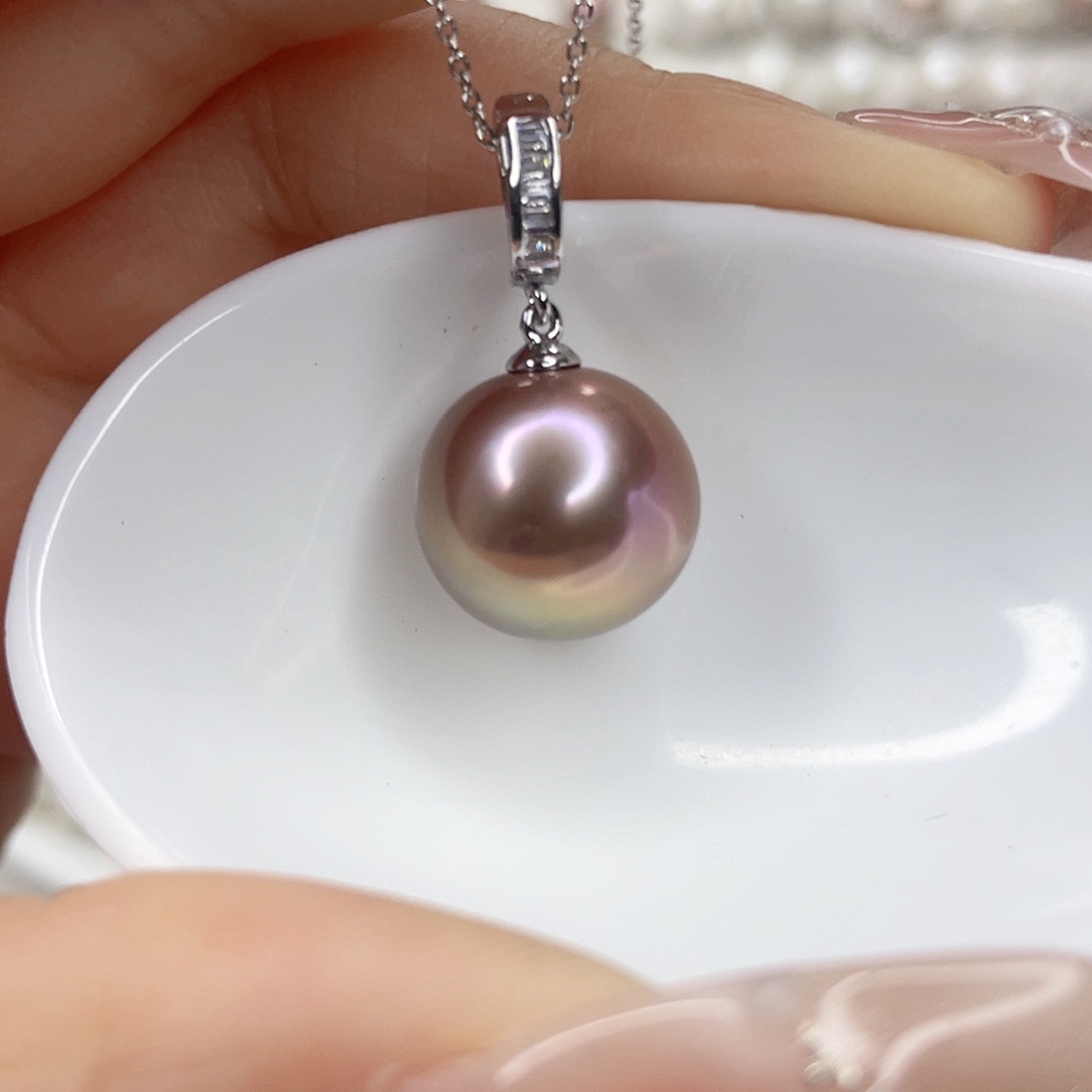 淡水珍珠未镶嵌吊坠(赠链)