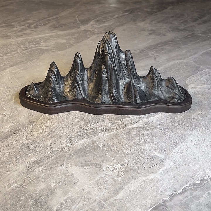 士***材奇石茶宠鱼缸文房摆件