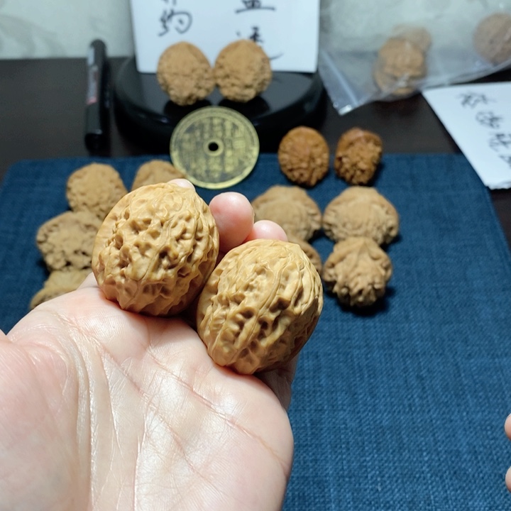 桃核吊坠黄松峪元宝32