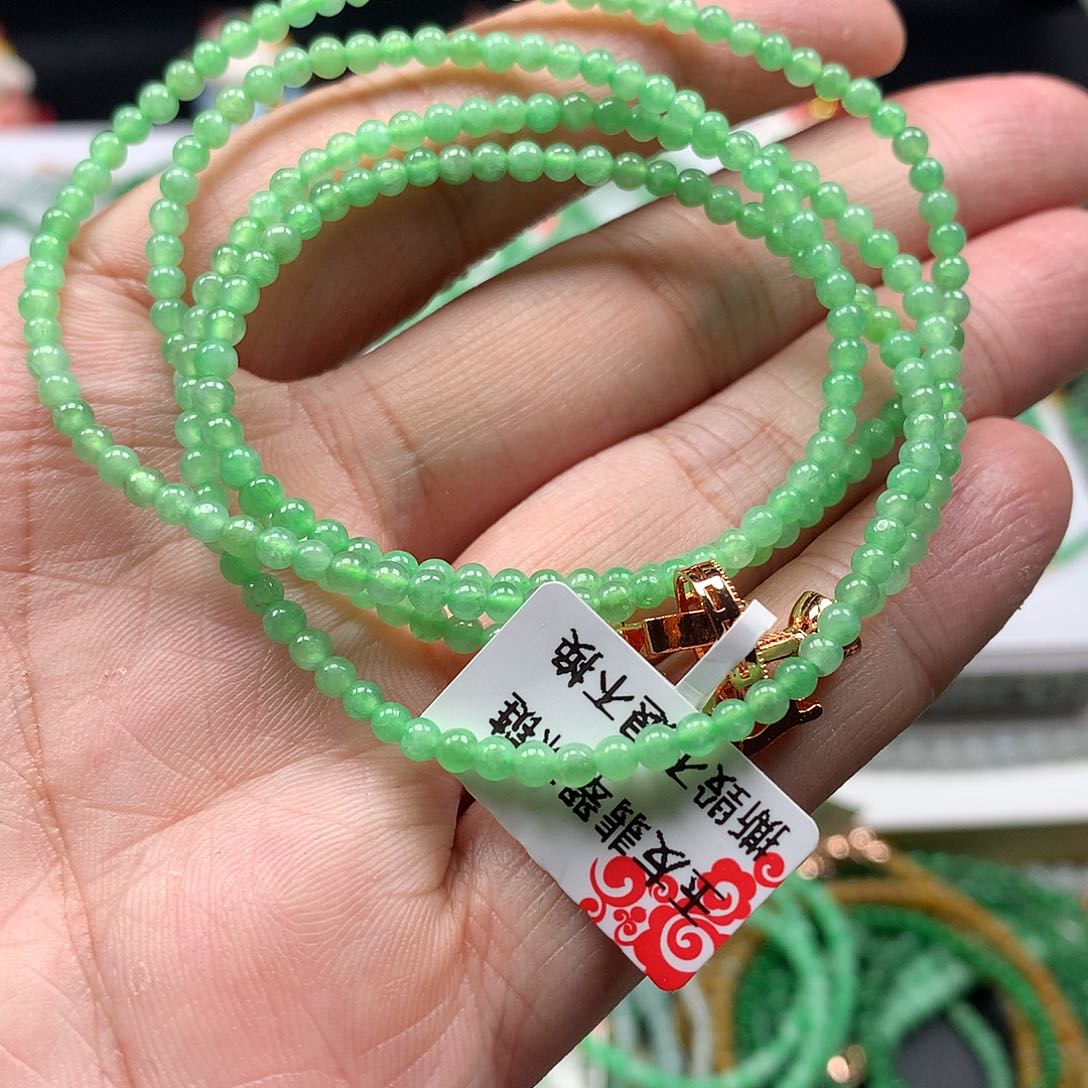 未镶嵌翡翠手链翡翠