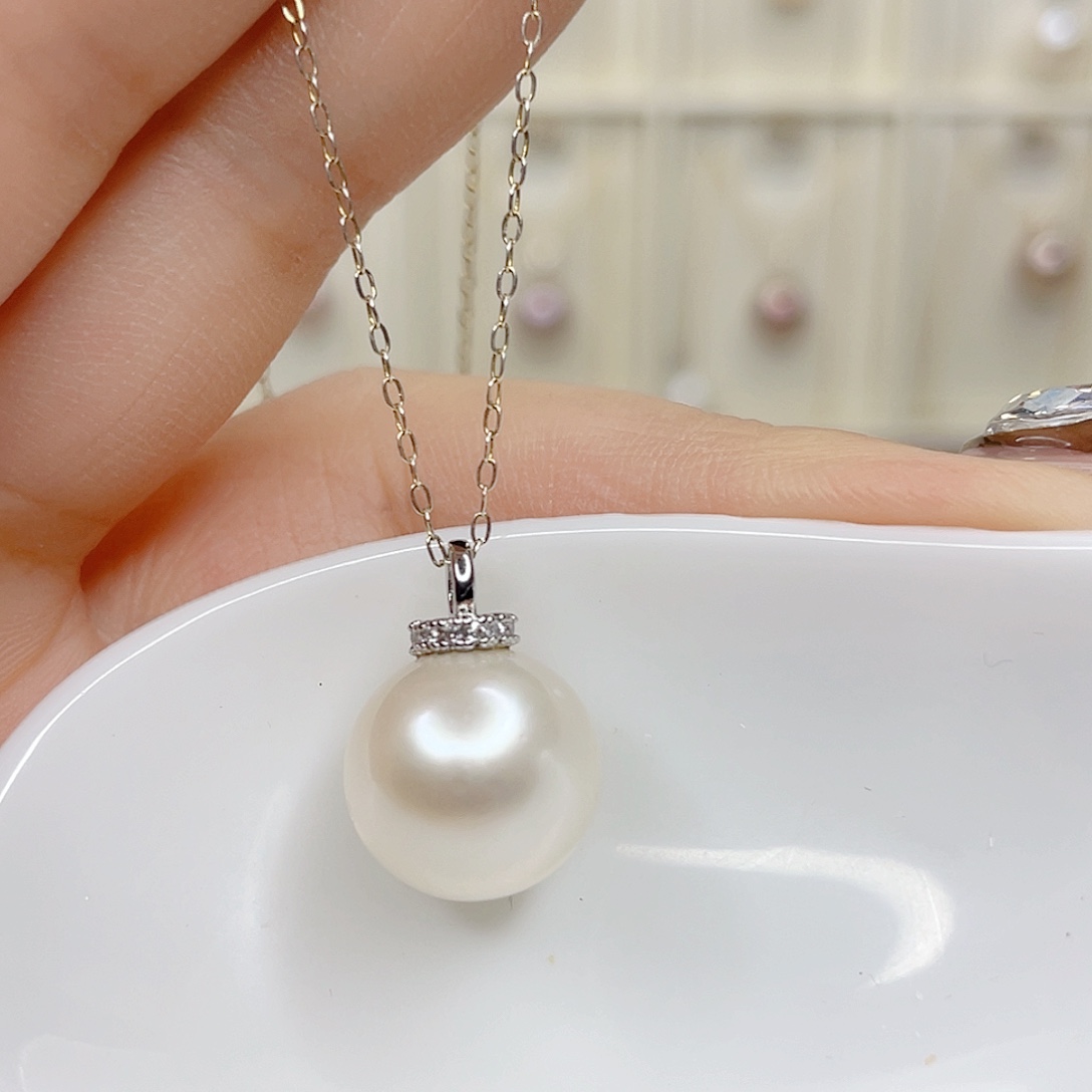 合金吊坠(赠链)淡水珍珠
