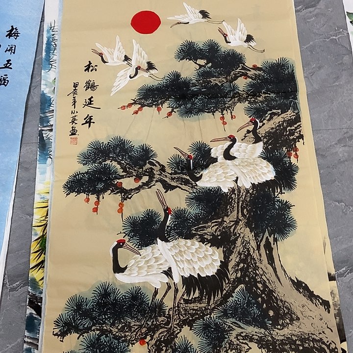 三个张画廊直播间！