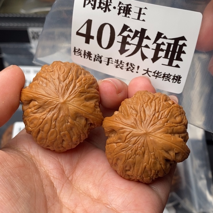 文玩核桃把件文***者40锤王