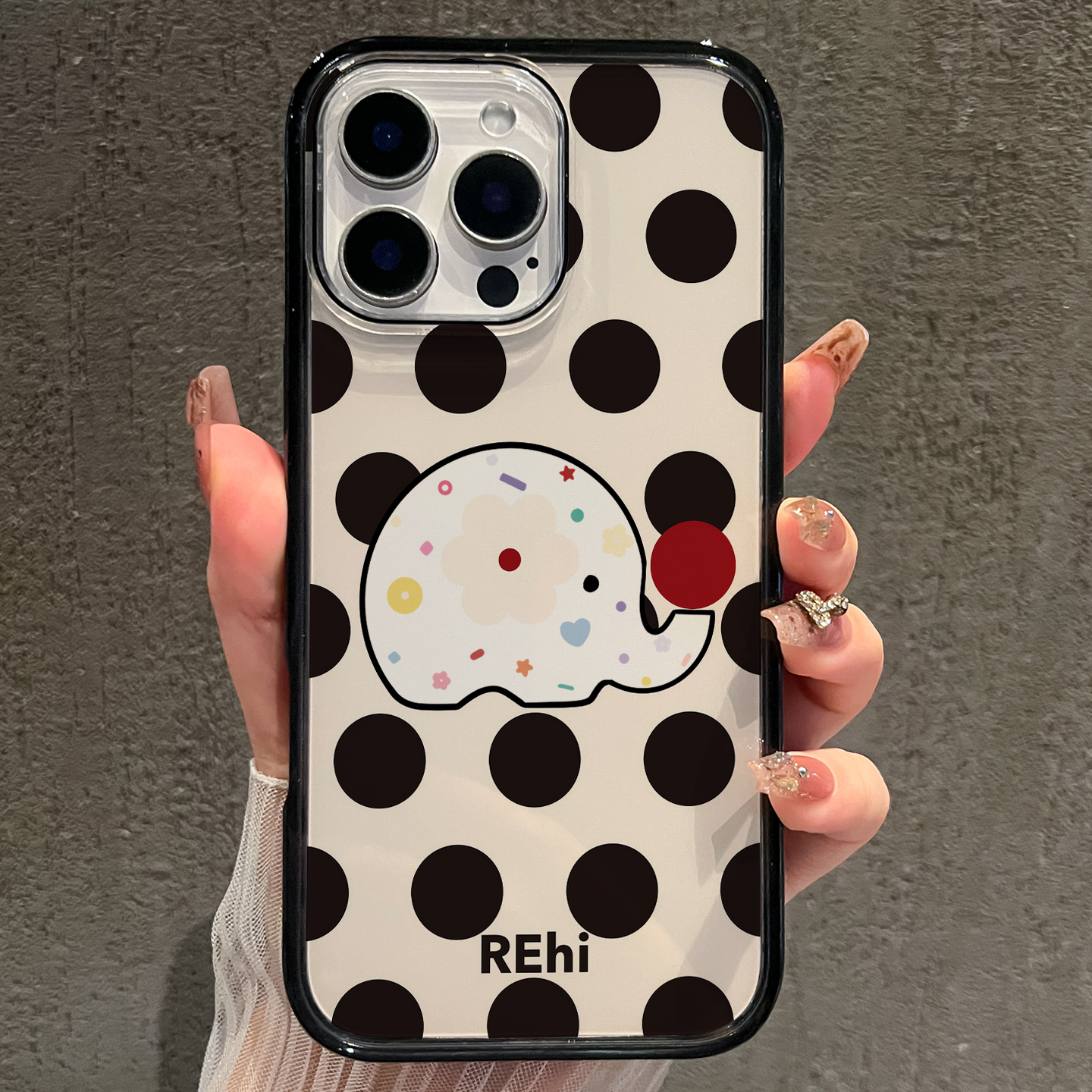 【AI键保护】游戏小象适用苹果16promax手机壳iphone15新款14全包