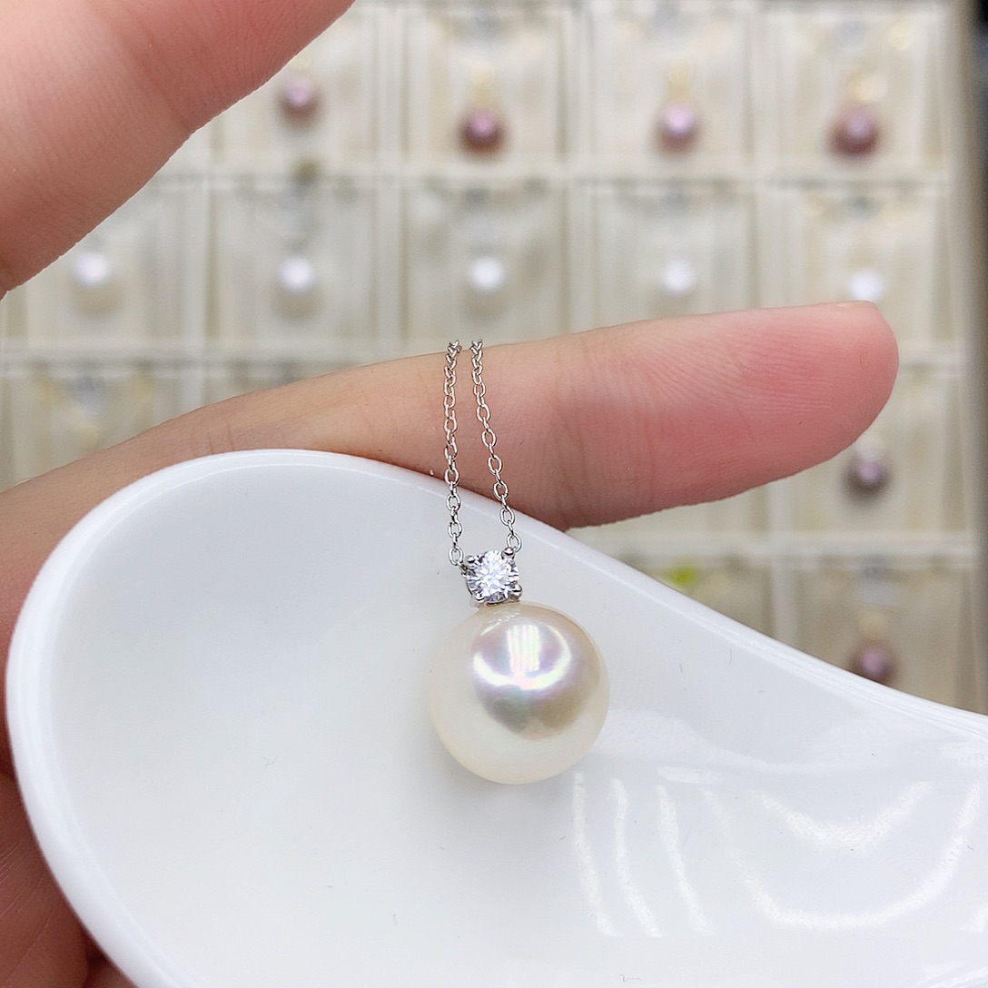 淡水珍珠颈饰合金