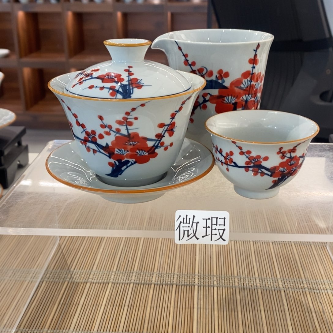 釉下彩手工绘制手工绘制