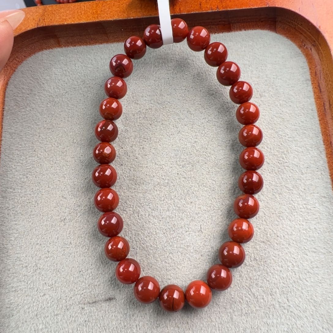 南红玛瑙未镶嵌（大山包鸡血浆6mm