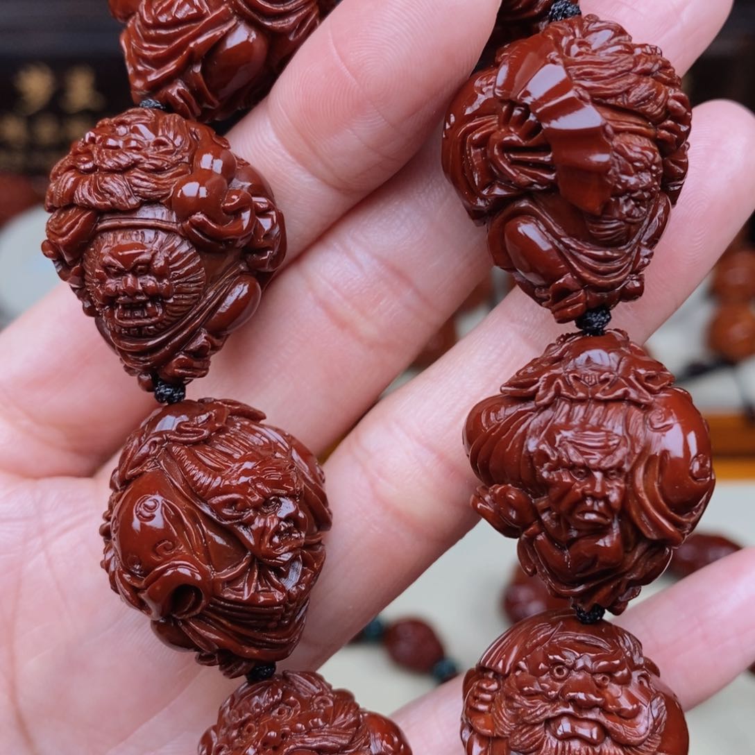 橄榄核手串苗*钟馗，