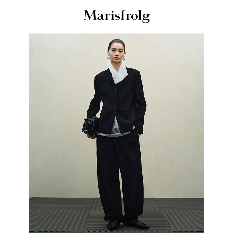 【晨晨甄选】Marisfrolg玛丝菲尔裤子ACFZ30735