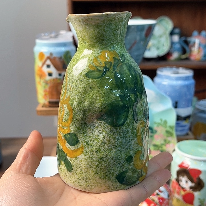 陶景德镇釉下手绘陶瓷 