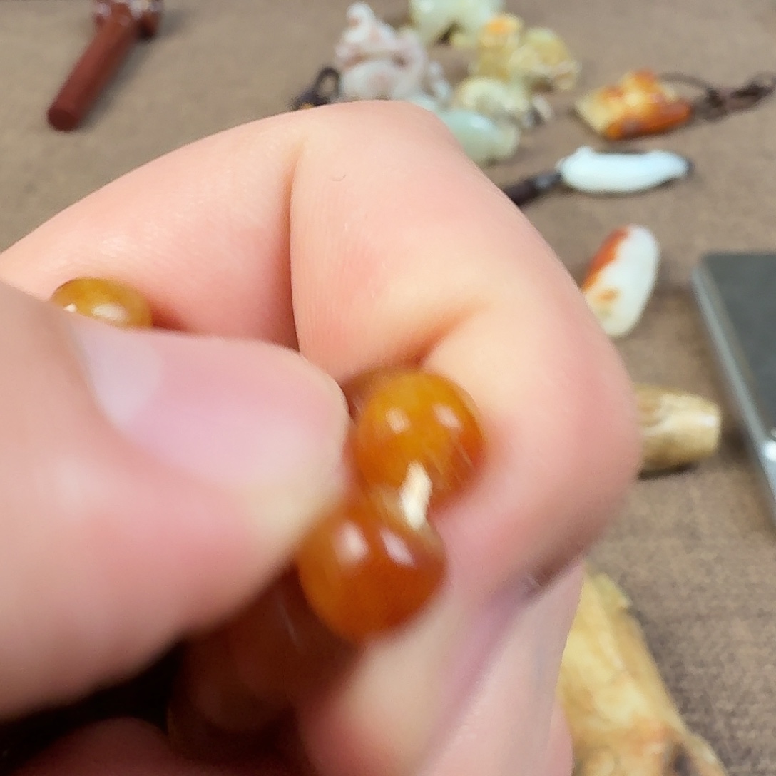 阿***）和田玉（糖玉）未镶嵌珠宝奇石