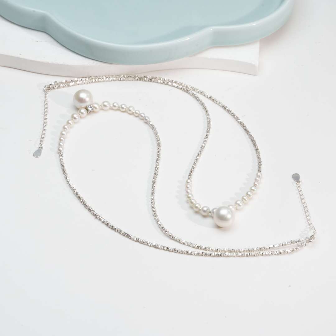 【小北好物】淡水珍珠项链约3-9mm【多样性发一件】QH15X369