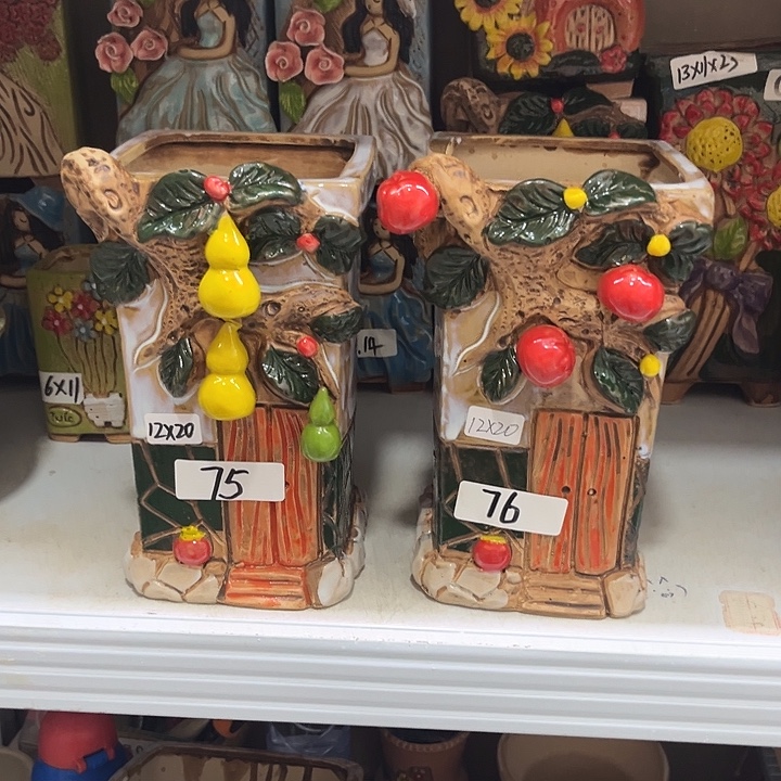 粗陶材质多肉花盆