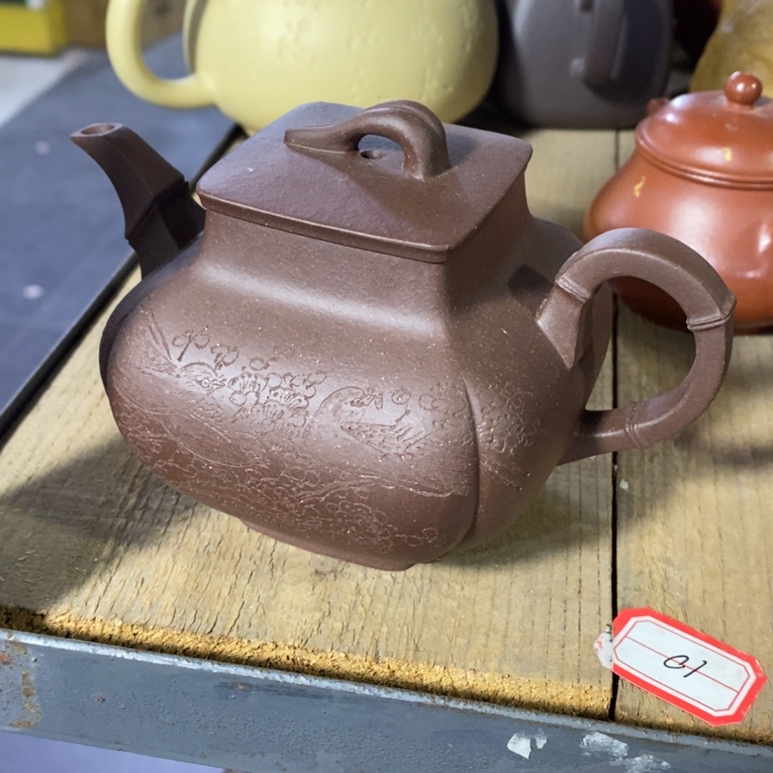 紫砂茶壶原矿手工138